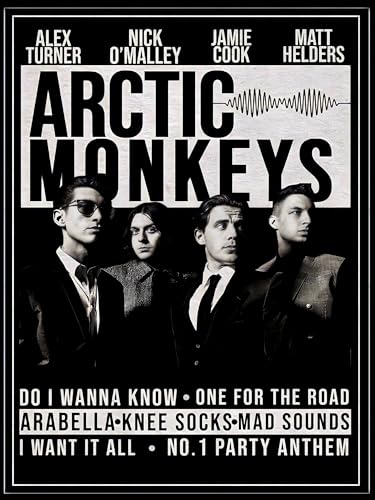 Postercinema Arctic Monkeys N1 Party Anthem Poster 30 x 40 cm