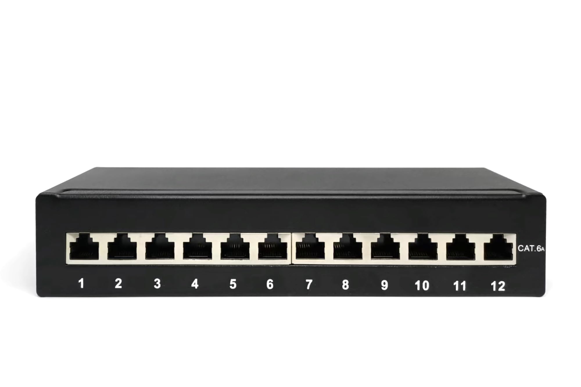 Digitus CAT 6, Cl. E patchpaneel 1U zwart 12x RJ-45