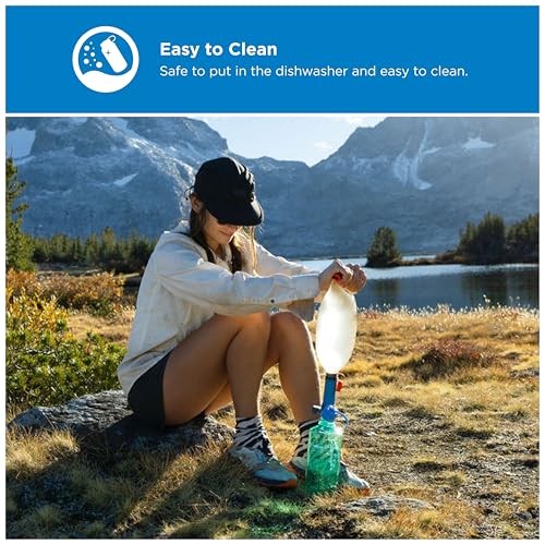 Image of Nalgene 32 oz Narrow Mouth Water Bottle | BPA-Free, Durable & Leak Proof, Lghtweght Bottle for Hkng, Gym & Travel, Pastel Green