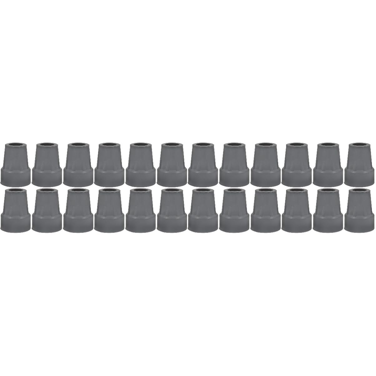 Alfombrilla Antideslizante Para Muletas Reemplazo Accesorios Para Caminar Agarre Tapas De Pies De Muleta Consejos Para Andadores Adulto Apoyo Caucho Gris 6 Piezas X 4