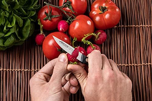 Miniatura 7 de Cuchillo de pelar Arcos de 3 pulgadas de acero inoxidable. Cuchillo de cocina para pelar frutas y verduras. Mango ergonómico de polioxietileno y