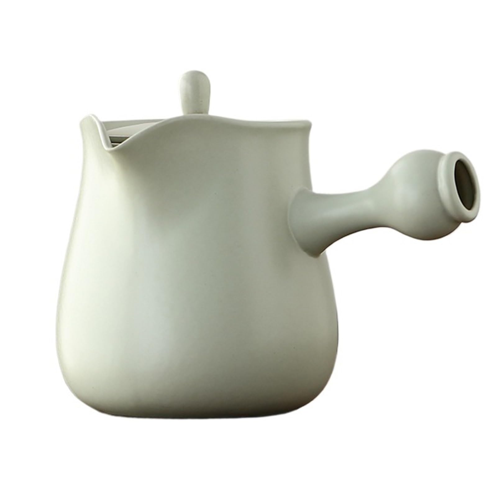 Ceramiczny czajniczek 1000 ml, porcelanowy zaparzacz do herbaty z filtrem i uchwytem do luźnych liści herbaty, idealny na kemping, piknik i do użytku na zewnątrz