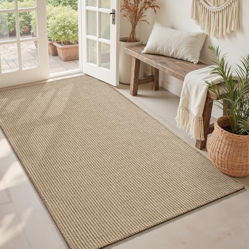Jute 3x5 ft Rugs for Entryway Front Door Mat Indoor Entrance Indoor Door Mats Entryway Rugs Foyer Entry Entrance Mat Inside Doormat Welcome Mats Boho Farmhouse 3 x 5 ft