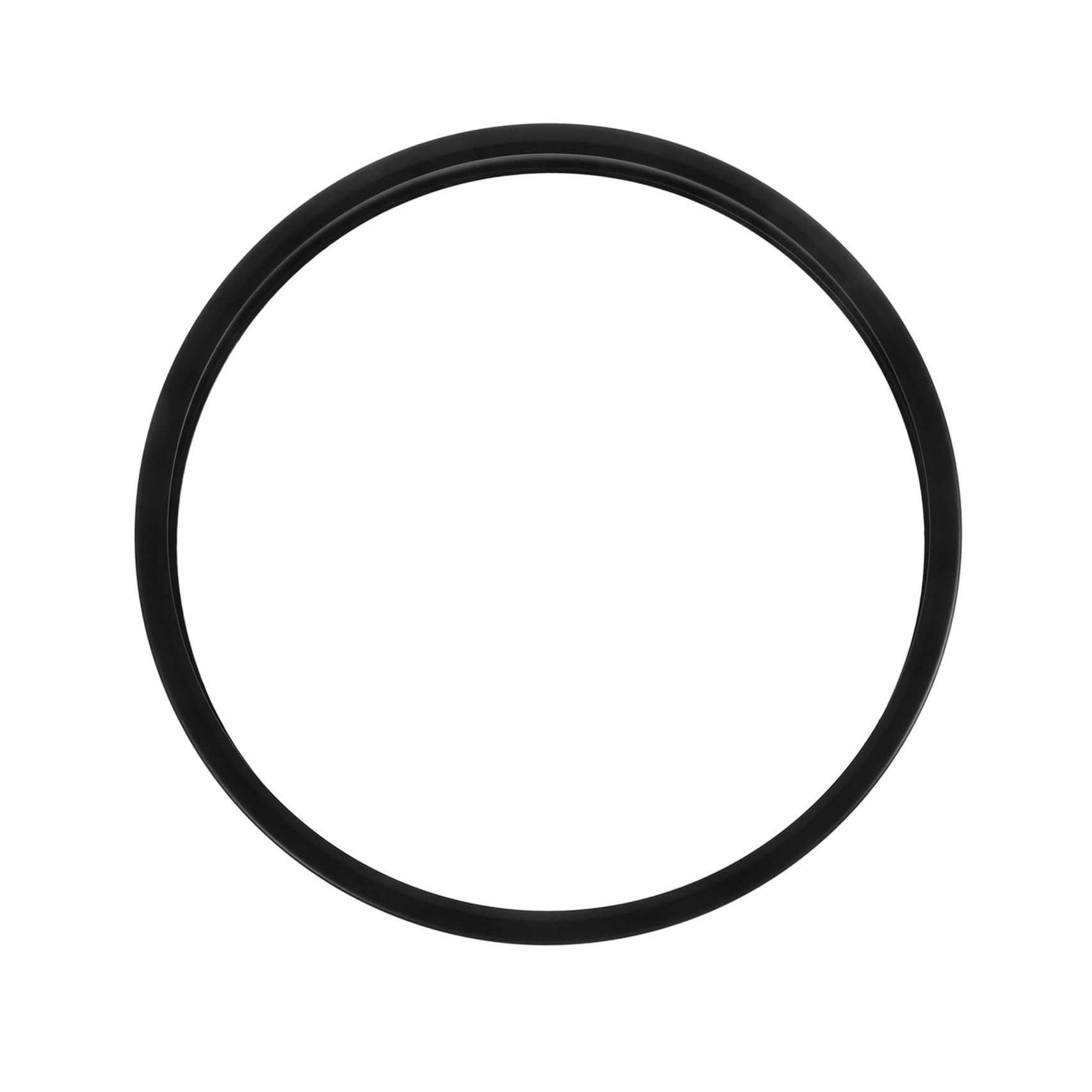 Cadre d'horloge en métal noir de style minimaliste haute résistance