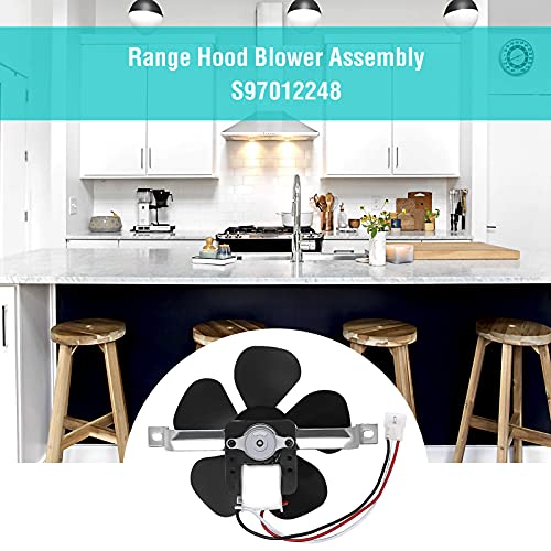 97012248 Range Hood Fan Motor Replacement For Broan 97012248 Hood Fan Motor Assembly By Appliancemates Replace Part #99080533, 99080492, 17869 #TOP6