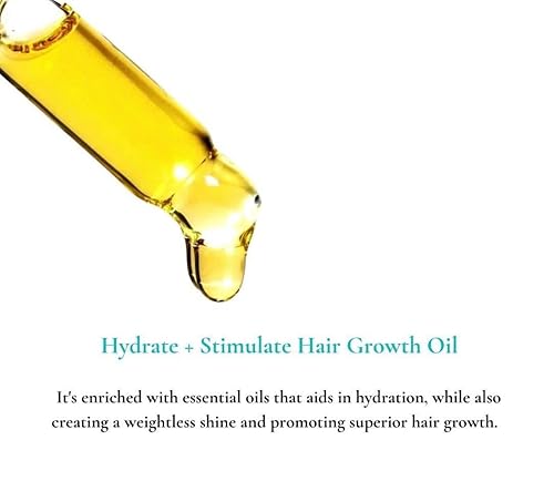 Miniatura 3 de Hidrata y estimula el aceite de crecimiento del cabello con infusión de coco profundamente nutritivo para hidratar, estimular, reponer, fortalecer y