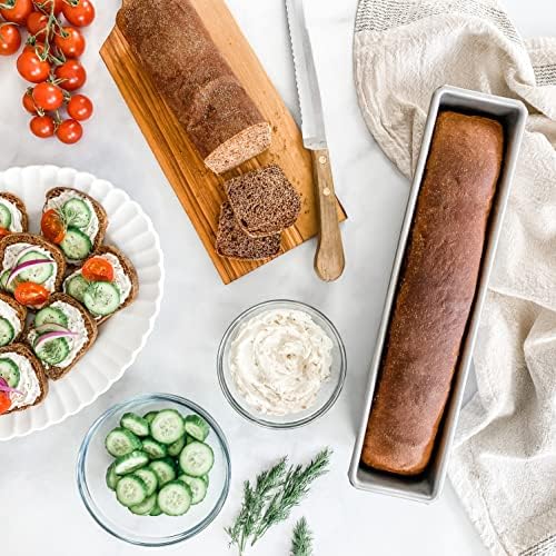 USA Pan Bakeware Nonstick Cocktail Sandwich Loaf Pan - Thumbnail 2