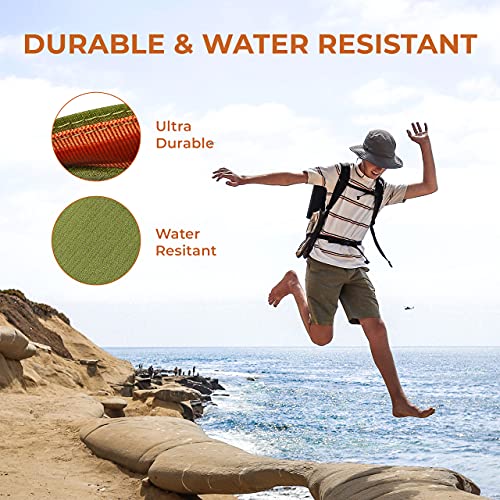 Allett Id Wallet, Cala Green | Nylon, Rfid Blocking | Slim Minimalist Bifold Wallet, Water Resistant, Durable, Thin, Front Pocket | Holds 4-12+ Cards, Cash | Made In The Usa #TOP3