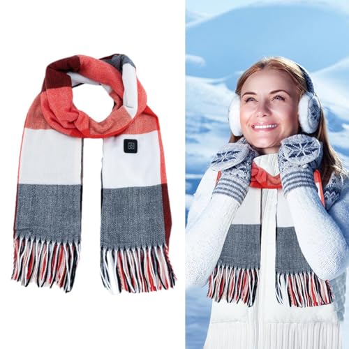 Bufanda calefactable lavable para aliviar el frío cervical en invierno 4