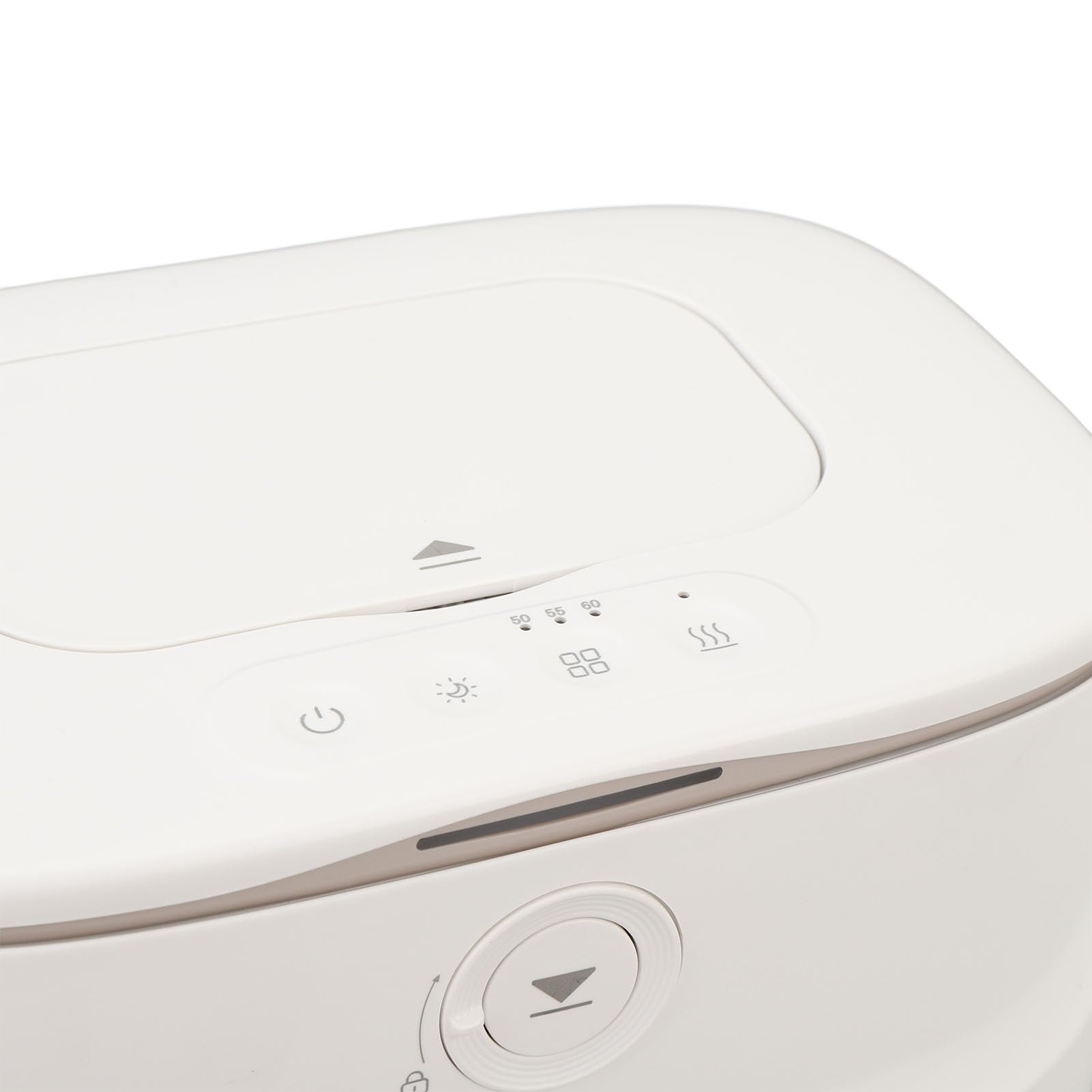 Chauffe-lingettes humides à température réglable avec veilleuse intelligente, USB pour bébé
