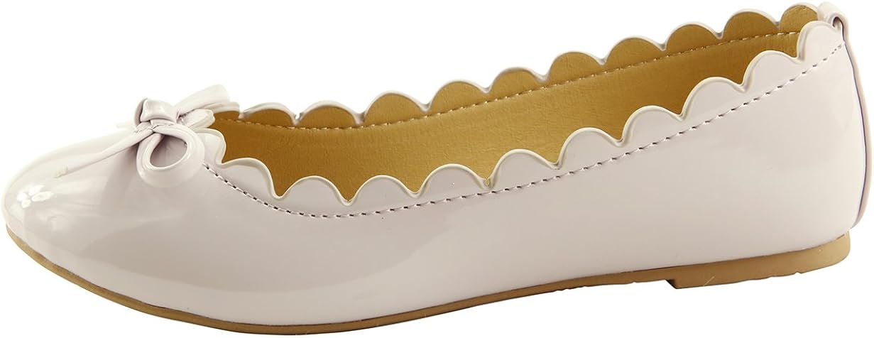 The Doll Maker Glitter Ballet Flat 11 Little Kid Glossy Purple