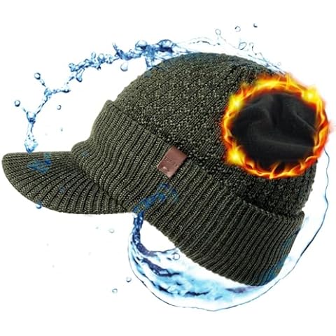 TOP-EX Merino Wool Waterproof Beanie Hat Cover
