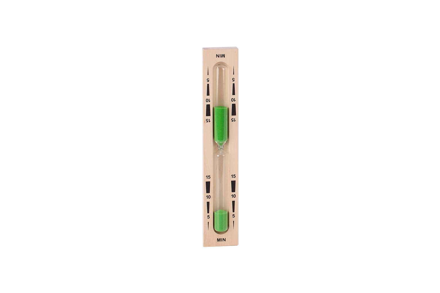 eliga Sand Timer 15 Minutes Green Sand