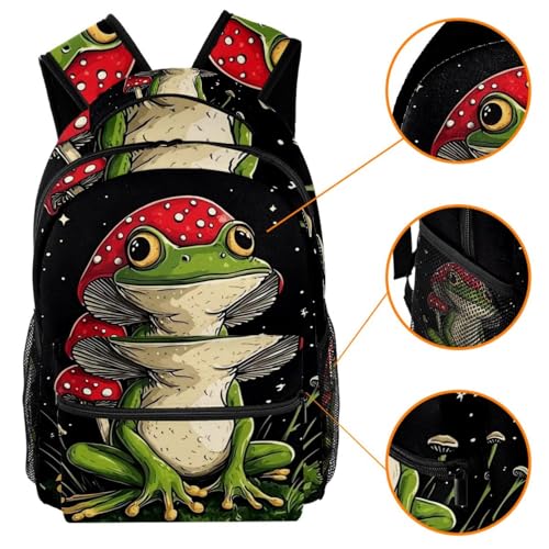 Sac à dos grenouille étudiante grand volume confortable