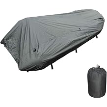 Seamax Inflatable Boat Cover, D Series for Beam Range 5.8 to 6.4 FEET, 5 Sizes fits Length 12.2 to 16.5 FEET