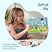 JOYIN 12 Wooden Magnet Creativity Arts & Crafts Painting Kit for Kids, Decorate Your Own Painting Gift for Halloween Crafts, Birthday Parties and Family Crafts, Party Favors for Boys Girls