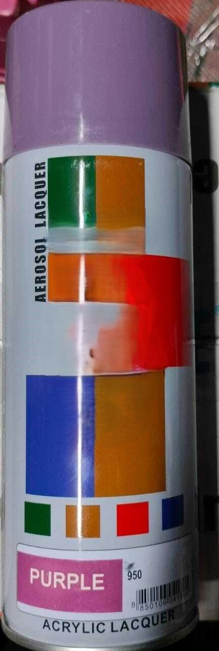 TICSER Aerosol paint spray 400ml for Multipurpose use (1, PURPLE)