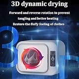 Zoom IMG-2 ddzjtpp asciugatrice piccola mini elettrica Zoom IMG-2 ddzjtpp asciugatrice piccola mini elettrica