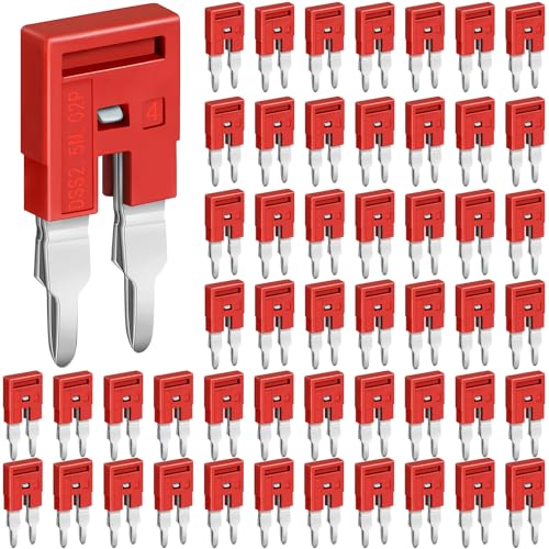 Borniers de rail DIN DSS2.5N-02P à pression 2 pôles pour coffret électrique - Lot de 50