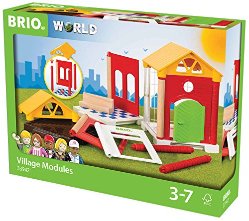 Preisvergleich Produktbild BRIO World 33942 - Village Erweiterungsset, bunt