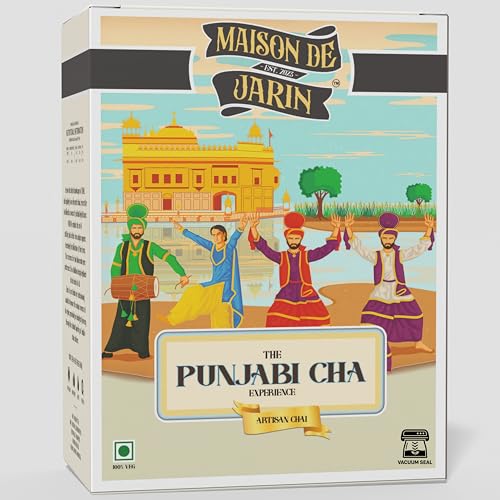 Maison de Jarin Punjabi Masala Chai | Strong Kadak Assam CTC Tea ...