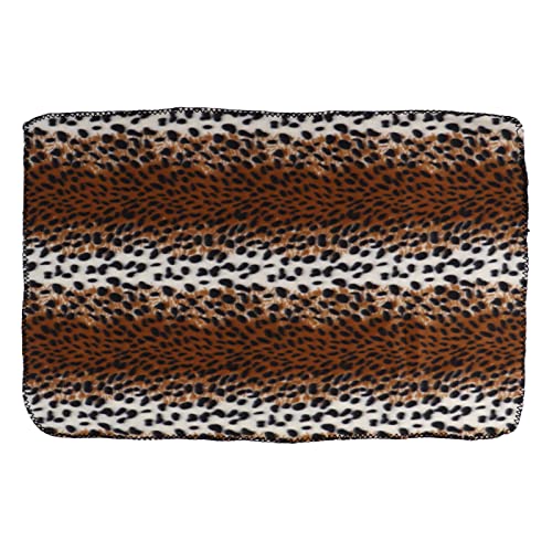 Couverture en peluche douce de qualité supérieure avec imprimé léopard - 2