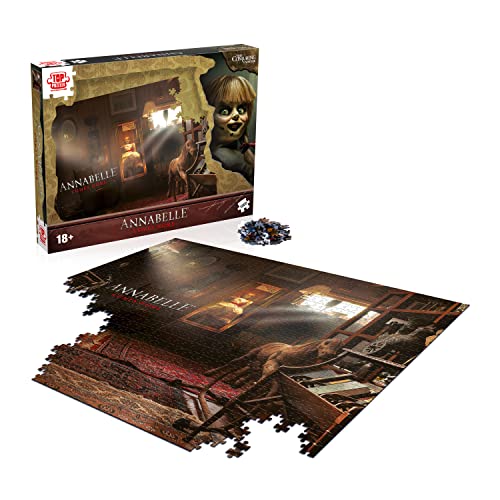 Winning Moves Annabelle 1000-Piece Jigsaw Puzzle Game, Piece together the porcelain star of the Conjuring Universe - Image 4