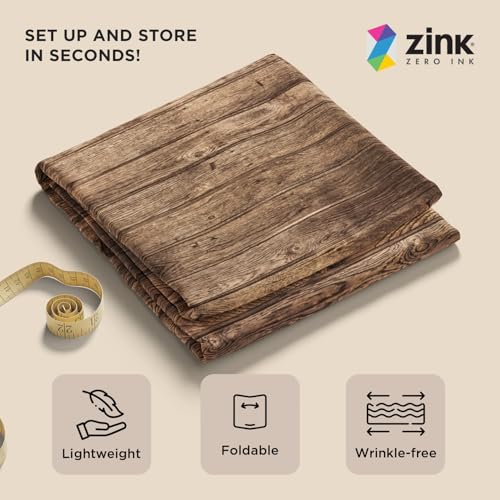 Fondo Vintage de Pared de Madera Zink 4.5 x 6 ft miniatura 3