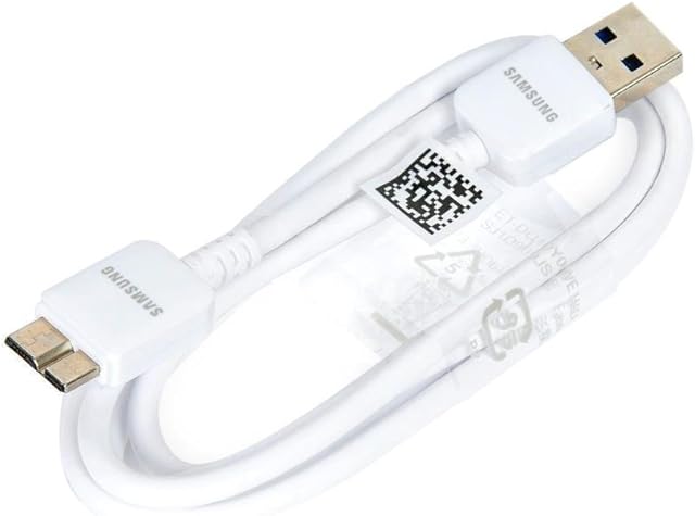 Original Samsung ET-DQ10Y0WE USB 3.0 Data Charger Cable for Samsung Galaxy Note 3 N9000/N9005 White