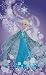 Kids Warehouse Disney Frozen Magical Snowflakes Plush Throw Blanket 46" by 60"