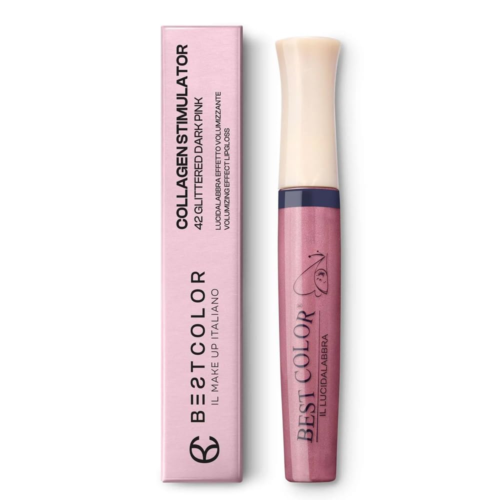 Best Сolor Il Make Up Italıano Collagen Stimulator Volumizing 42 Koyu Pembe Parıltı Dudak Parlatıcısı