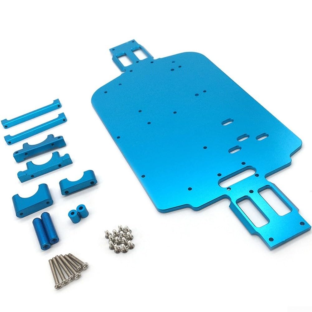 Telaio in metallo per WLToys 1/18 RC auto, parti di aggiornamento per A949 A959 A969 A979, piastra di base auto telecomando K929 Accessori