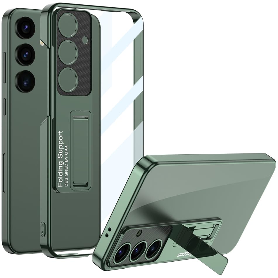 Coque fine pour S24 rigide anti-jaunissement transparente avec béquille antichoc