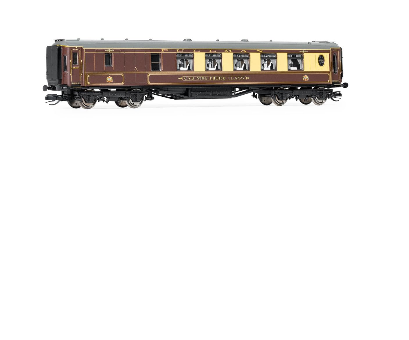 Hornby TT TT4004B Pullman Third Class Brake Car No54 Third class, Brown