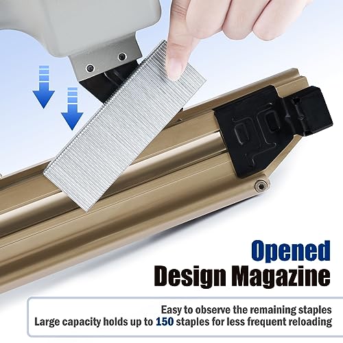 image for KIMSING Woodpecker 16-Gauge 7/16-Inch Medium Crown Construction Staple