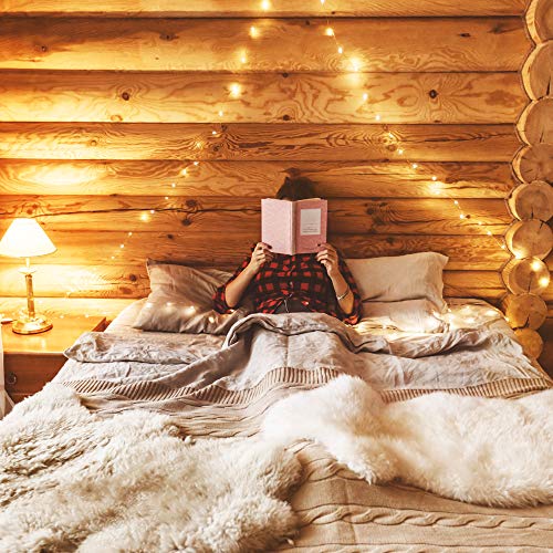 Zaecany 132 Feet 400 Leds Copper Wire String Lights, Christmas Lights Indoor Decoration For Party Wedding Bedroom Christmas Tree, Fairy Lights Plug In With Remote, 8 Scene Modes, Dimmable Warm White #TOP2