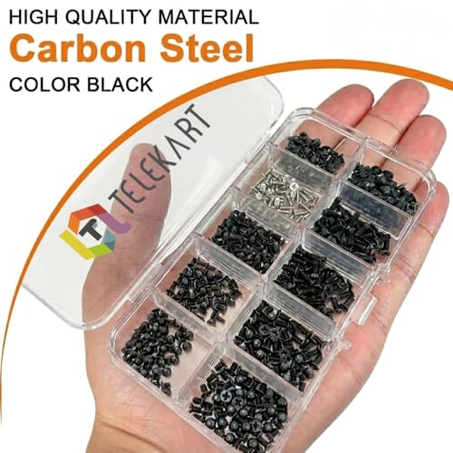 Image of Combo Universal Laptop Repair Screw kit 1000 pieces with 24-in-1 Magnetic Screwdriver Set | Premium Repair Kit forHP DELL MSI LENOVO ACER ASUS IBM (1000 Pcs)