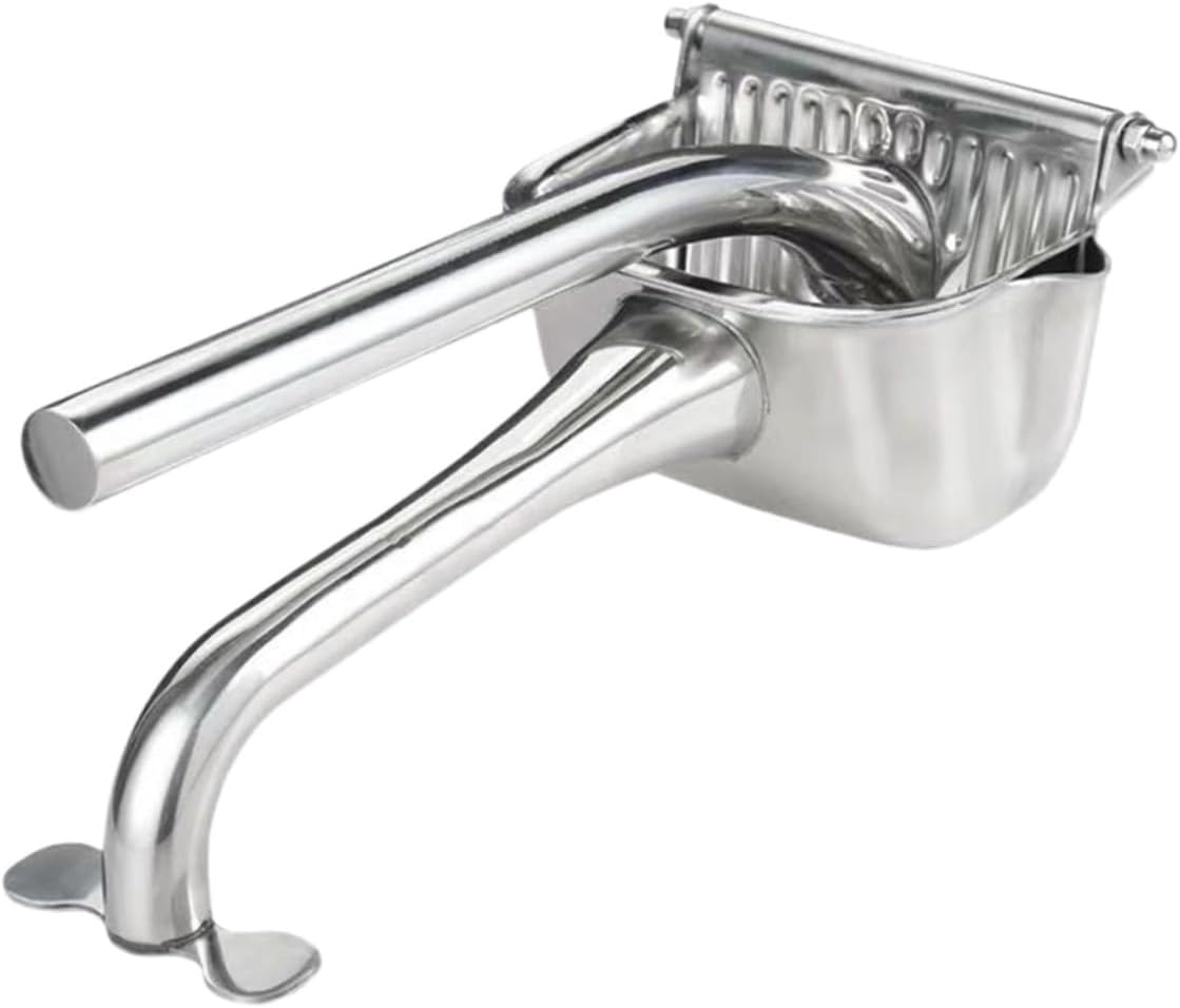 Stainless Steel Manual Handheld Fruit Juicer Citrus Squeezer for Lemon Orange Grapefruit with Portable Handle Easy Grip Extractor