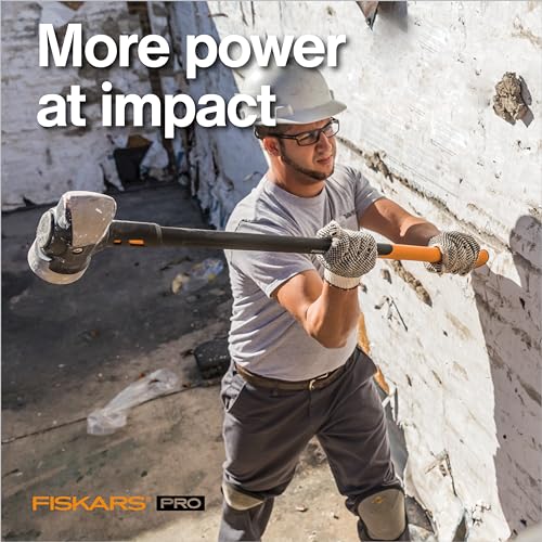 Fiskars Pro IsoCore 36" Sledge Hammer, Shock-Absorbing Handle, 8 lb - image 4