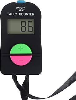 Tally Counter-Efbock Hand Electronic Digital People Counter Clicker ADD/SUBTRACT Counter Golf Accessories 1pcs