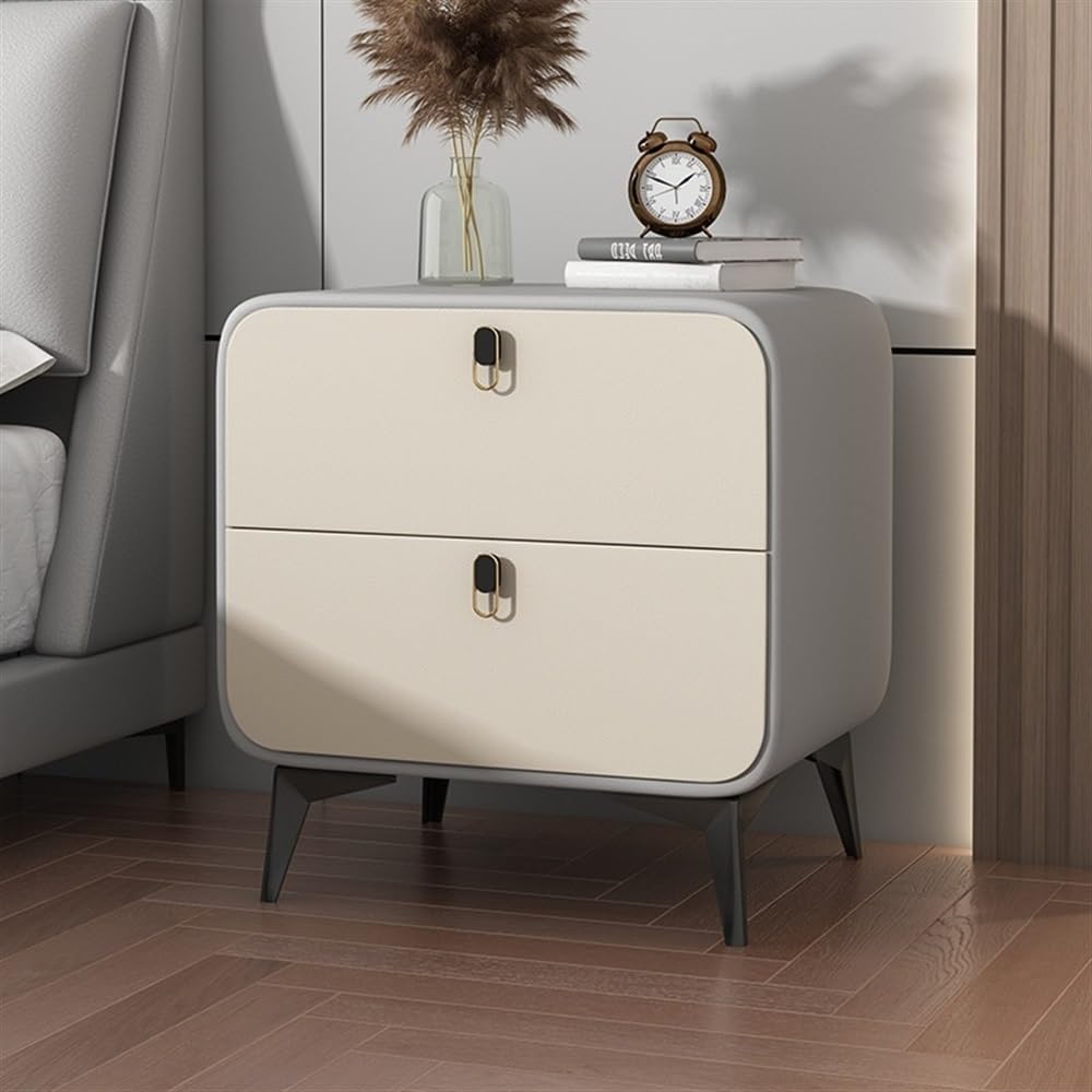 Table d'appoint pour chambre moderne argentée réglant le manque de rangement