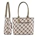 Montana West tote purse for women medium crossbody purse set 2pcs cute trendy woman handbag and purse ladies designer handbag with guitar strap MWC2-3301KH