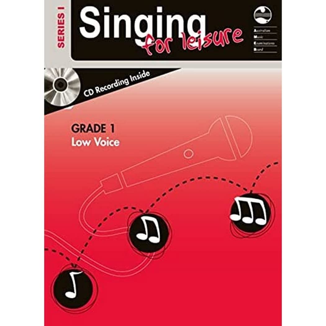 AMEB Singing for Leisure Series 1 Grade 1 CD Low Voice
