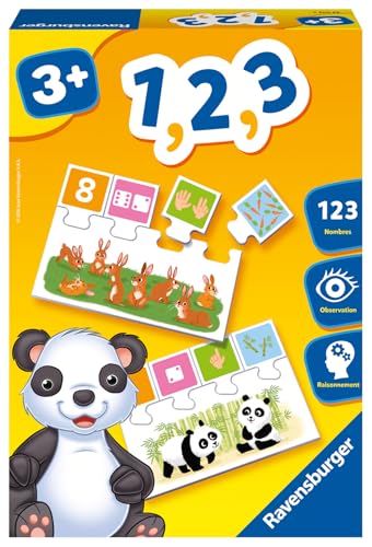 J'apprends les chiffres : 1 2 3 Ravensburger Jeux France - vue 2