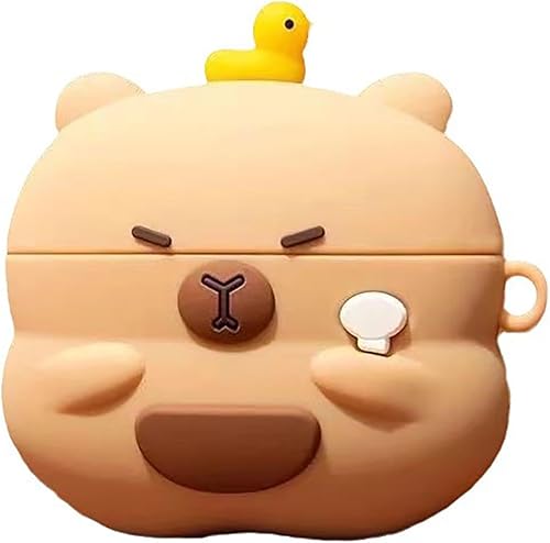 Miniatura 18 de Funda compatible con Airpods 4 2024, bonita funda de AirPods4 de dibujos animados, funda protectora de silicona suave Kawaii para Apple Airpods 4