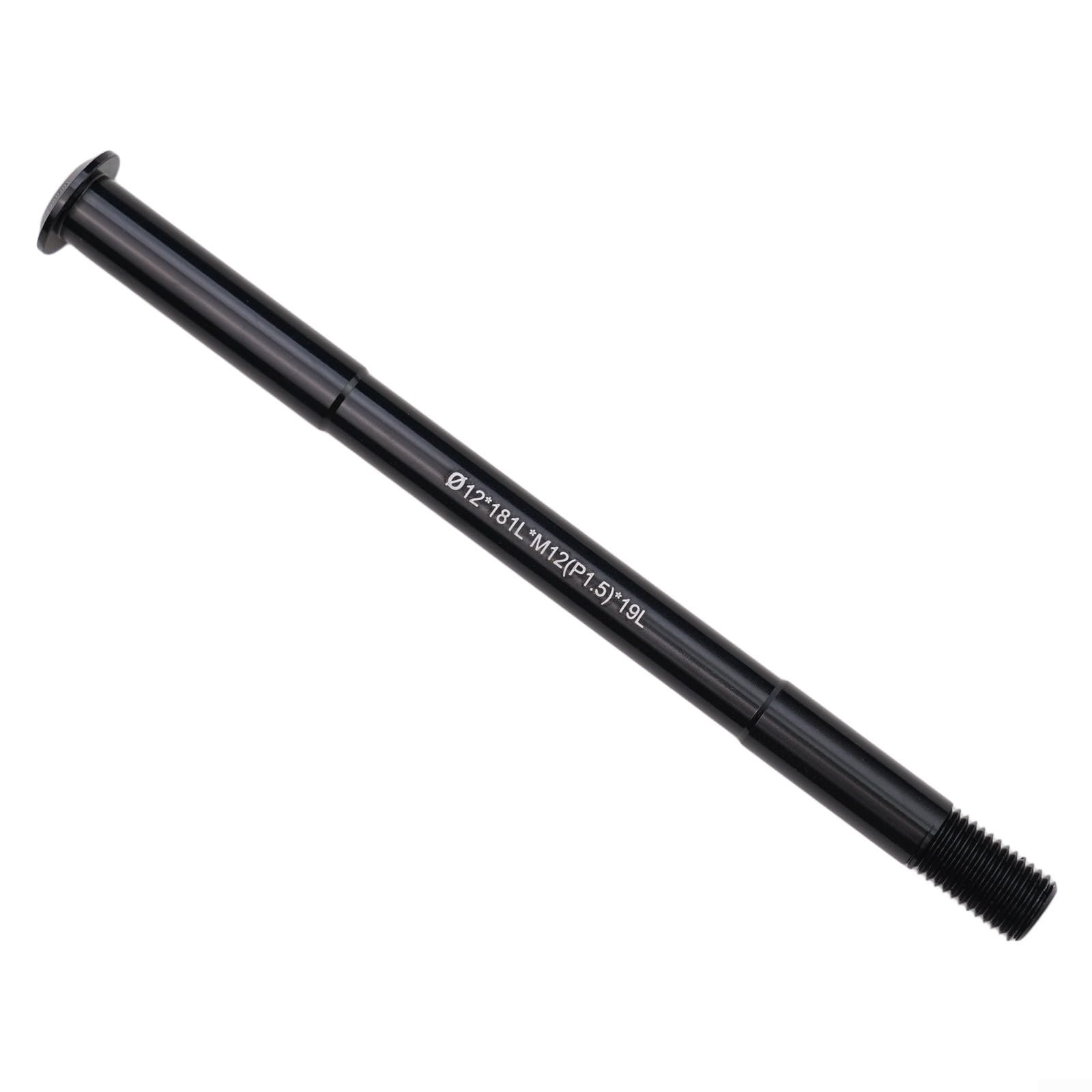 Bike Thru Axle, 12/15mm 122-181L P1.5/P1.75 Aluminum Alloy Bicycle Front Rear Fork Thru Axle Skewer, Bike Repair Replacement