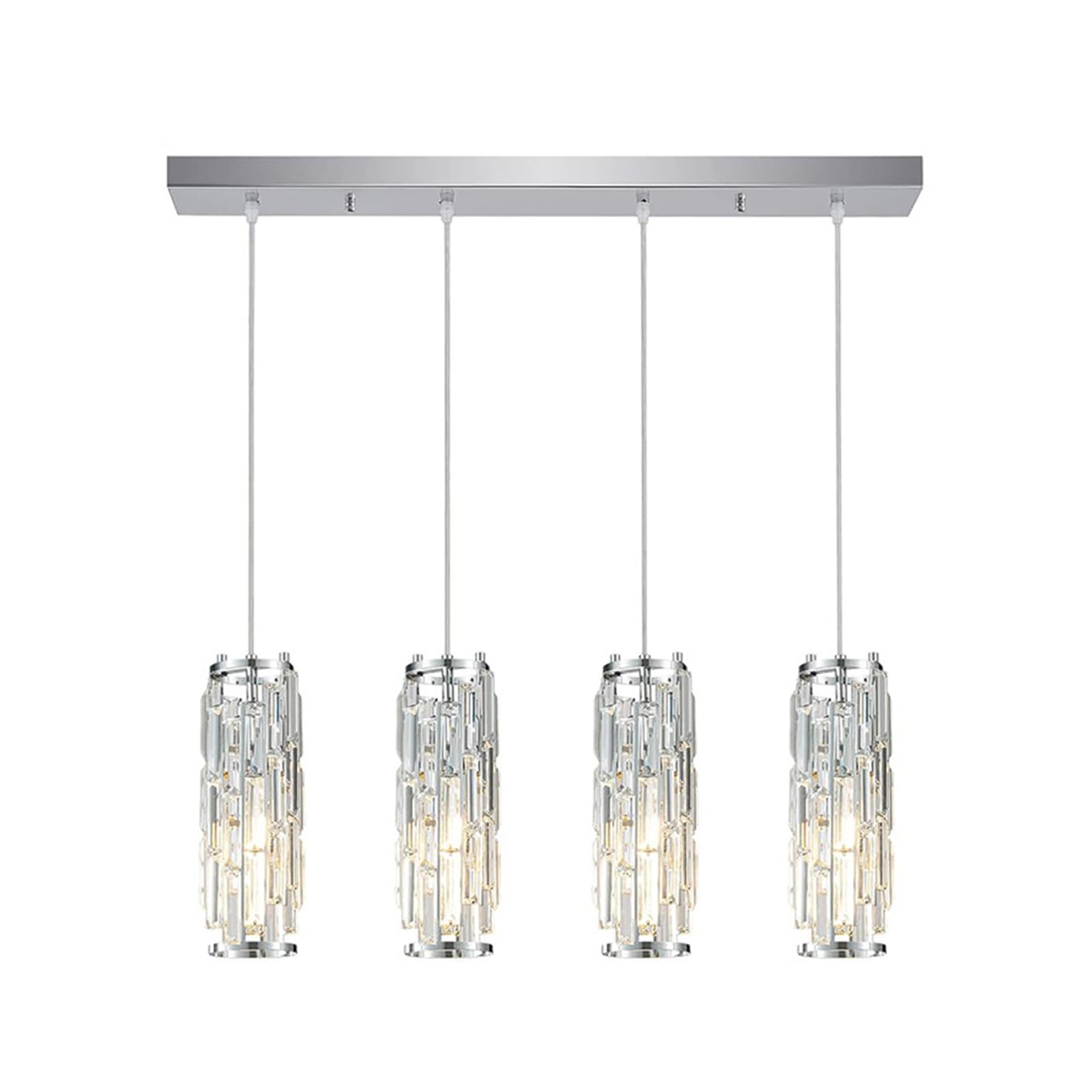 LYMSXAZOU Modern nt Light Adjustable Height Cord E27 Bulbs Openwork s eCeiling Fixture for Bedroom Dining Room Stairwell Foyer4 Lights Ch h