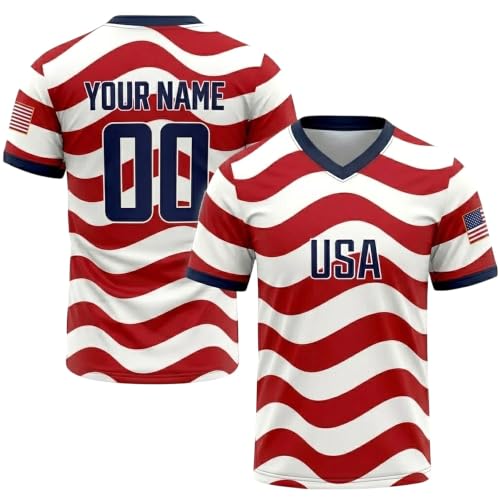 Custom Soccer Jersey Personalized T Shirts 40