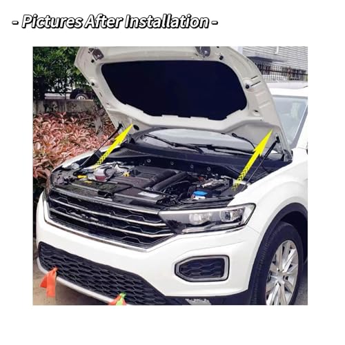 Jambes force modifiées pour capot VW T-Roc idéal pour vérifier les niveaux - 4