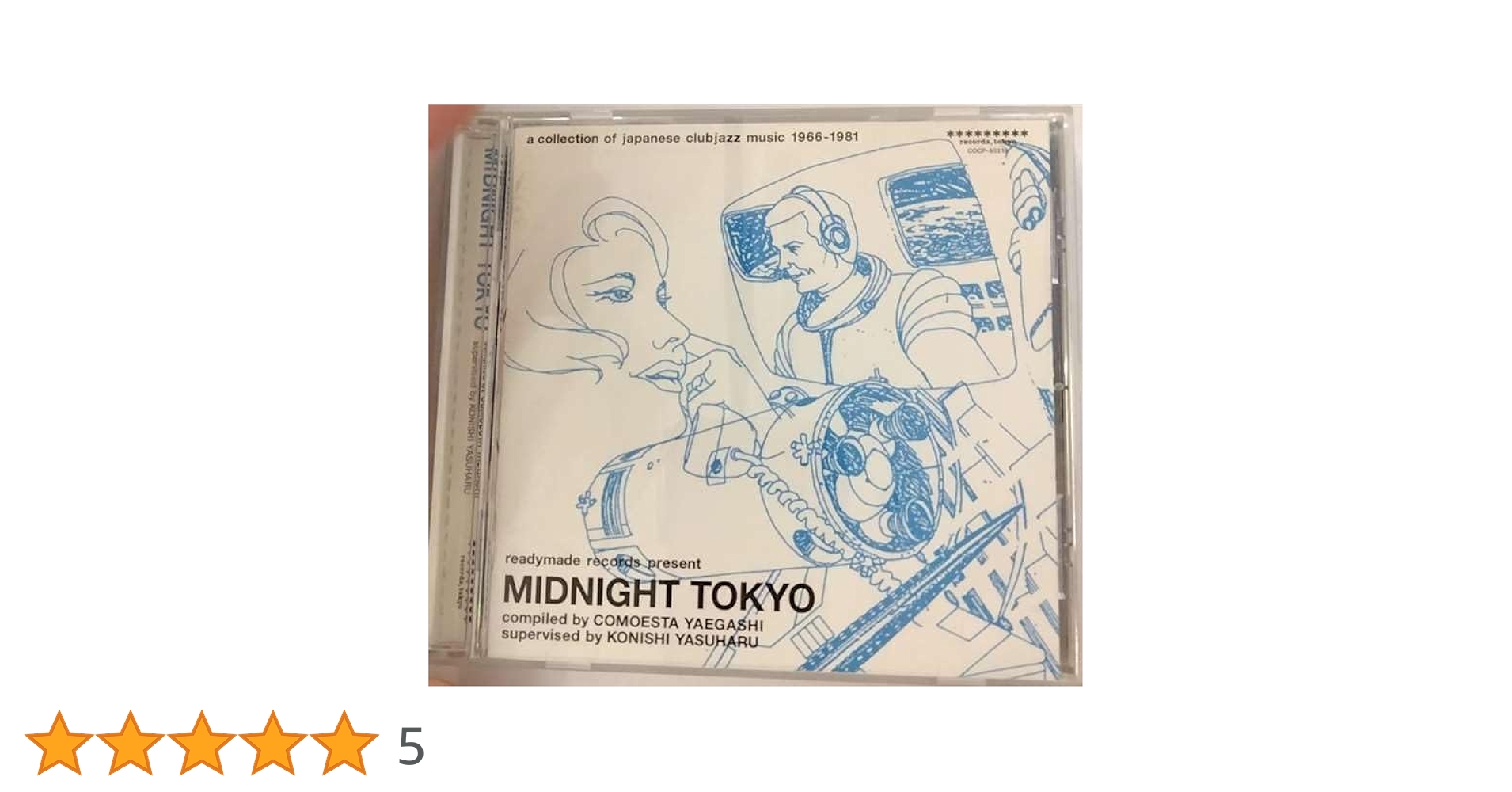 新品2LP MIDNIGHT TOKYO 小西康陽ピチカートコモエスタ八重樫 中古CD】小西康陽 監修「MIDNIGHT TOKYO」コモエスタ八重樫